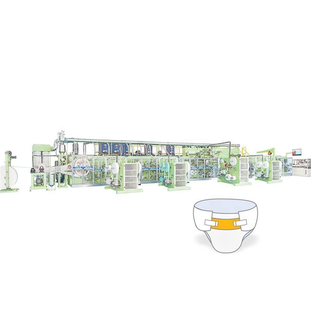 Full Servo Type T Shape Baby Diaper Machine for Hot Sale