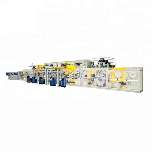 High Performance Disposable Baby Diaper Machinery Hot Sale