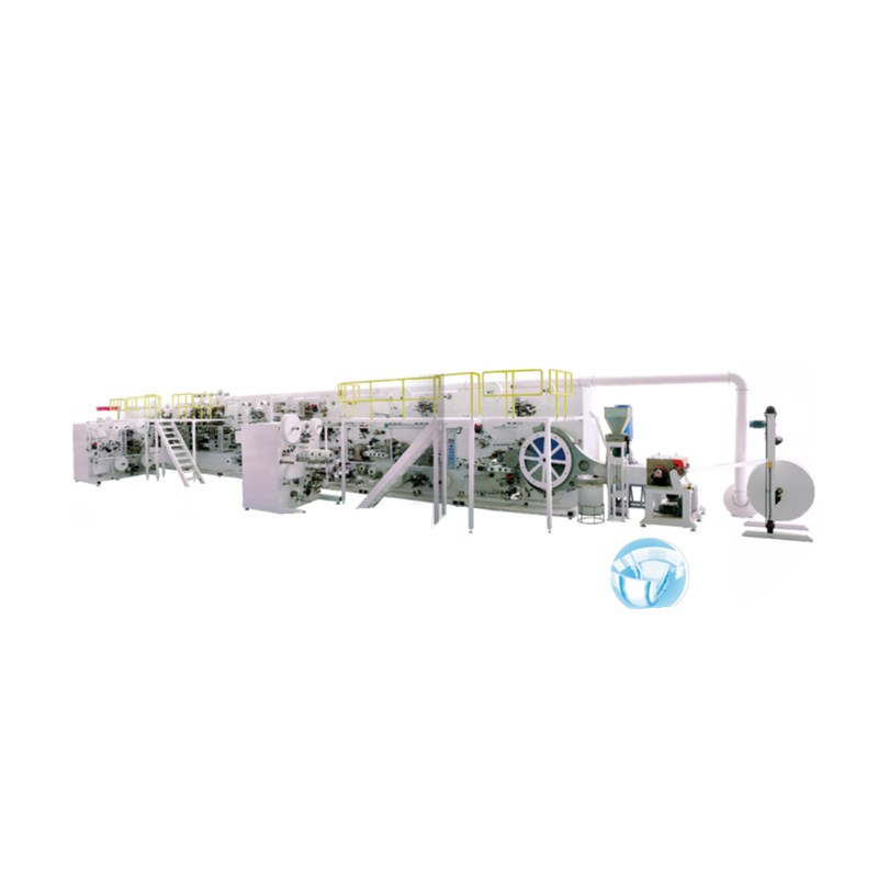 High Speed Fully Automatic Baby Diaper Manufacturing Machine