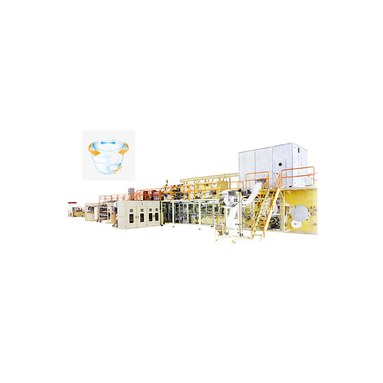Large Absorption Recycling Baby Diaper Packing Machine
