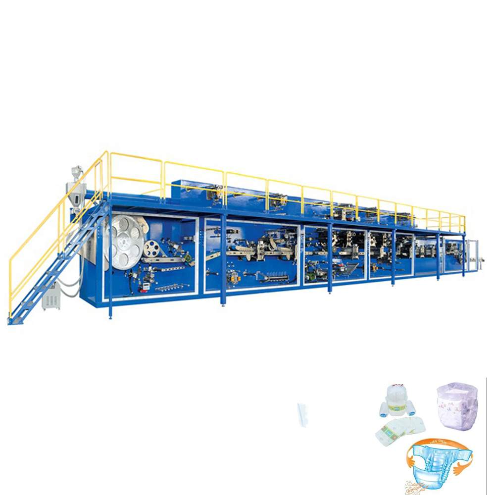 OEM-Ready Customized Baby Diaper Machine, with PLC Control
