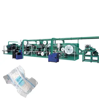 I to T Shape Baby Diaper Machines with Elastic Waistband