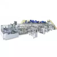 Semi-Automatic Baby Diaper Production Line for Hot Sale