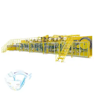 Microfiber Fabric Baby Diaper Manufacturing Machine