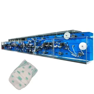 Fully Automatic Small-Scale Production Line for Baby Diaper