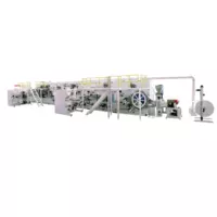 Low Cost Semi-Automatic Baby Diaper Production Line for Sale