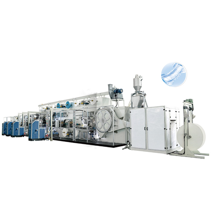 Semi Automatic Baby Diaper Machine with CE Certification