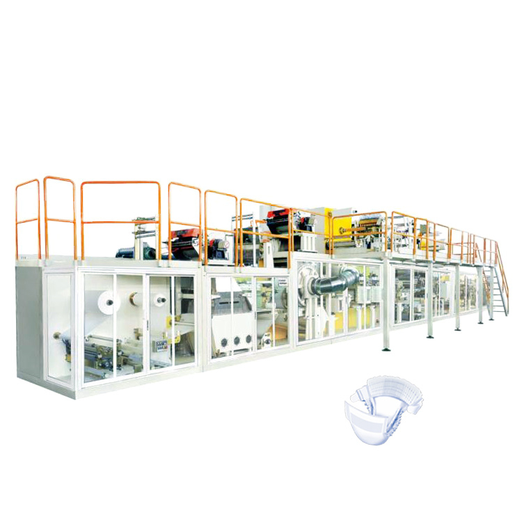 Semi Automatic Baby Diaper Machine with CE Certification