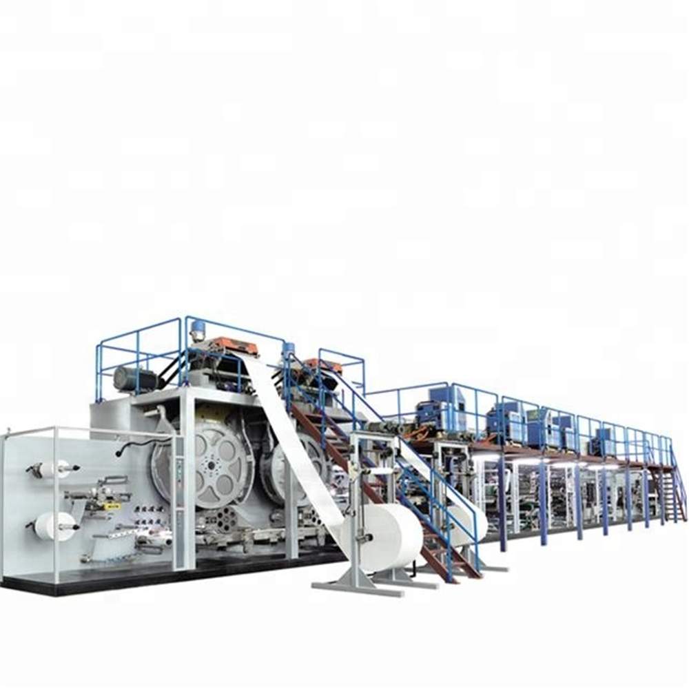 Semi-Servo Baby Diaper Production Line for Diaper Making