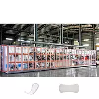 Full Servo Individual Package Panty Liner Production Line