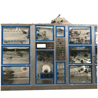 Fully Servo Panty Liner Production Line with Easy Packaging