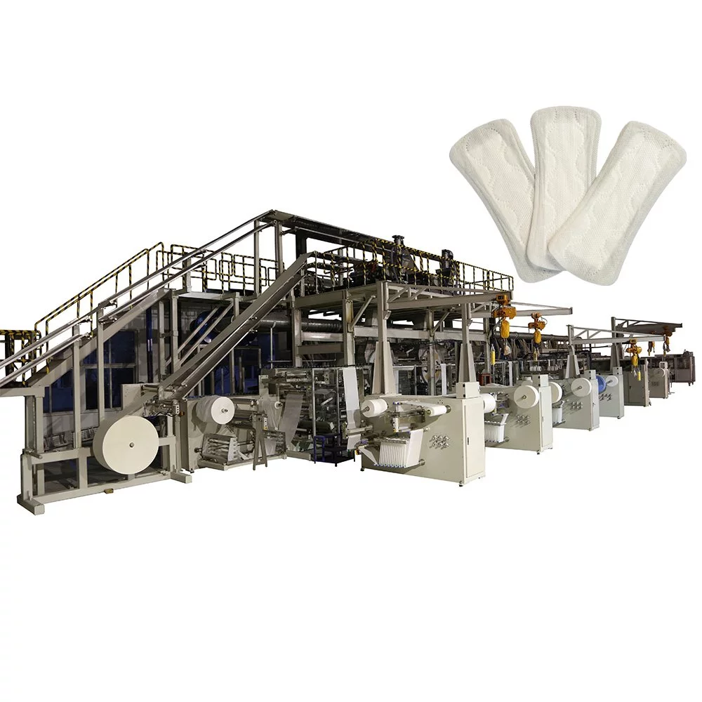 Automatic Ultrasonic Women Panty Liner Making Machines Topper