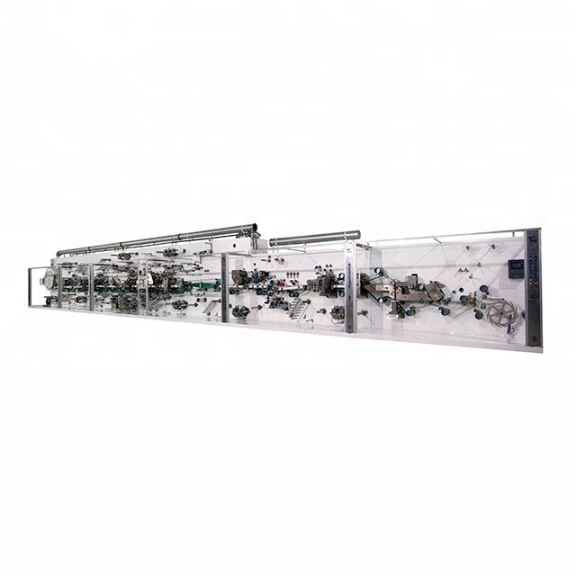Efficient Disposable Sanitary Napkin Machine, 1200 Psc/Min