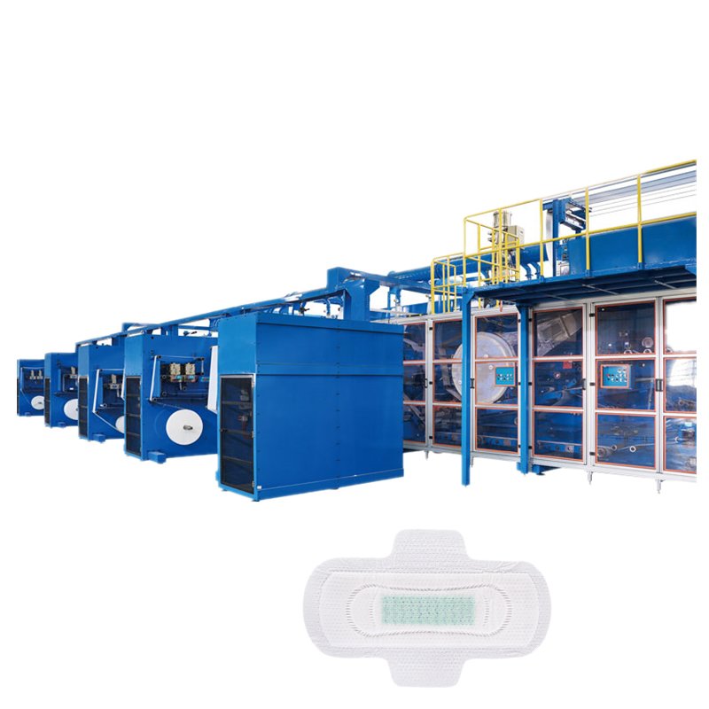 Factory Supply Automatic Women Sanitary Pad Making Machine