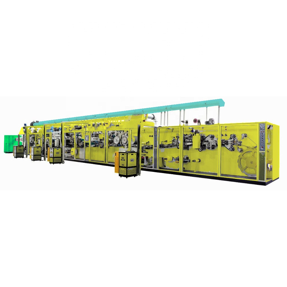 Full Servo Large Absorption Sanitary Napkin Making Machine