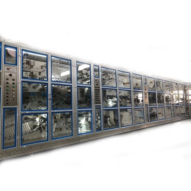 Fully Automatic Large Absorption Sanitary Napkins Machinery