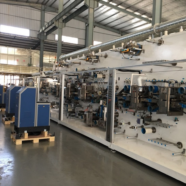 High Performance CE Certificated Sanitary Napkin Machinery