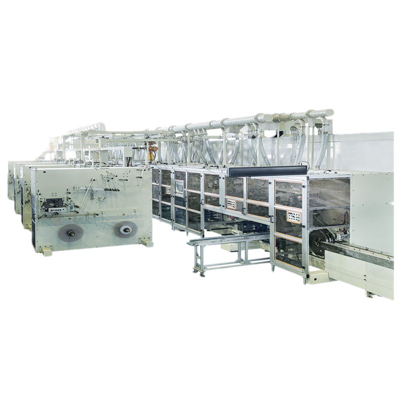 Hot Sale Full-Servo Automatic Sanitary Napkin Production Line
