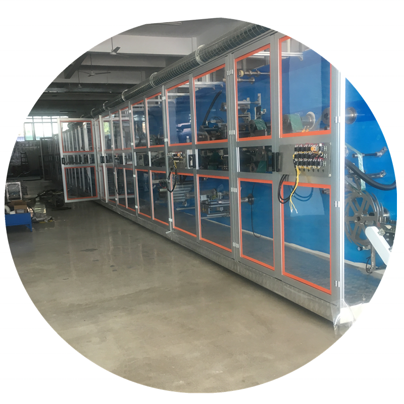 Low Price Tension Unwinding Sanitary Napkin Production Line
