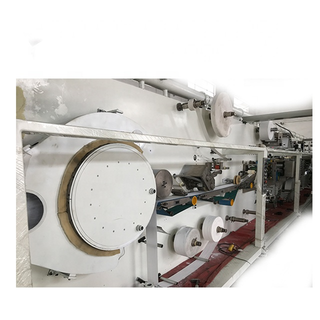 New Arrival Auto Sanitary Napkin Machine Line at Cheap Price