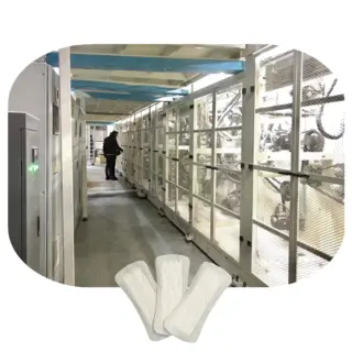 Auto-Splicing Hygienic Tampons Sanitary Napkin Machinery