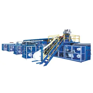 Classic Semi Servo Drive Sanitary Napkin Making Machines