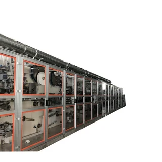 Sanitary Napkin Machinery with Longitudinal Folding System