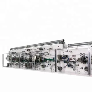 Efficient Disposable Sanitary Napkin Machine, 1200 Psc/Min