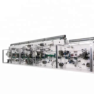 Professional Full Servo Drive Sanitary Napkin Making Machine