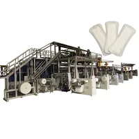Full Servo PLC & HMI System Sanitary Napkin Production Line