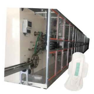OEM Sanitary Pad Packing Machine with Longitudinal Folding