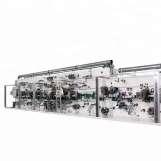 Latest Sanitary Napkin Making Machine with Single-Axle Gear