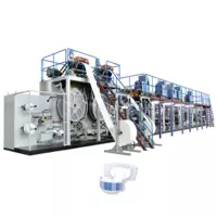 Manual Ultrasonic Automatic Sanitary Napkin Production Line