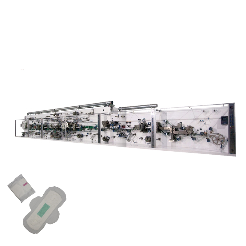 Semi Automatic PLC Control Sanitary Napkin Packing Machines