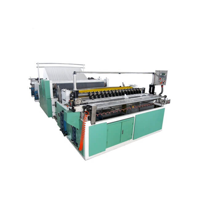Full Automatic Trimming, Sealing, Embossing, Perforating Rewinder
