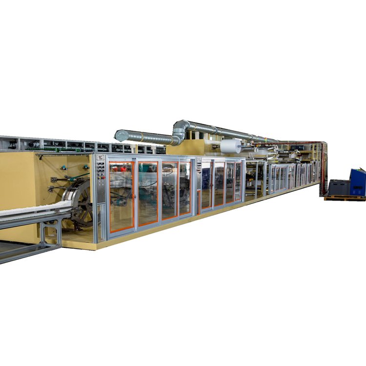 Customized Full Servo Disposable Puppy Underpads Machine
