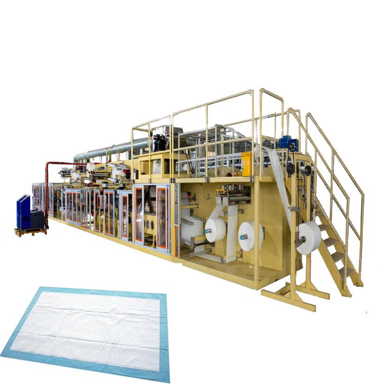 Full Automatic Disposable Soft Touch Under Pad Machinery