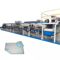 Comfortable Fitting Disposable Under Pad Making Machine OEM