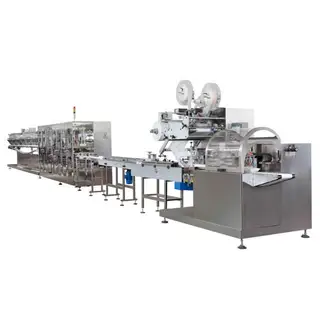 Disposable Single Package Wet Wipe Production Line