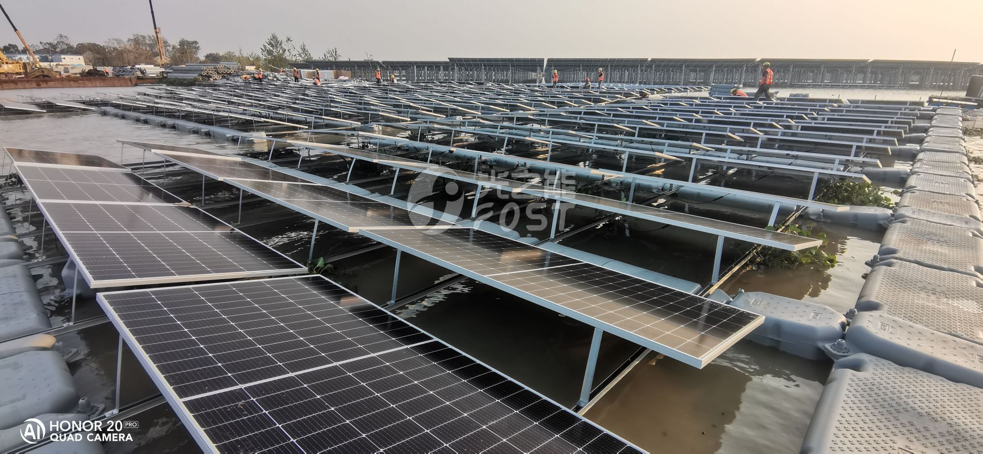 Floating Solar Project in Chibi Hubei China- 30MW