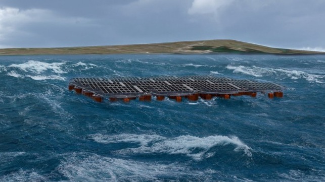 Testing Concepts for Floating Offshore Solar Power Production