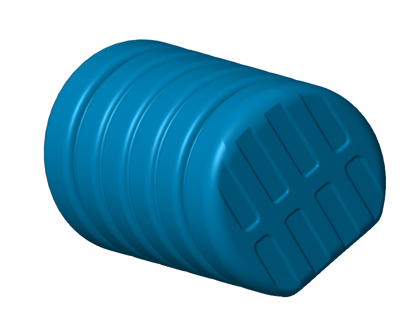 HDPE Floating Cylinder, Blow Molding, Basic Pontoon System Floating