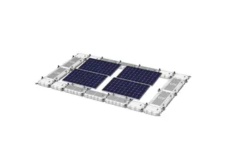 HDPE Plastic Floating Solar Mounting System
