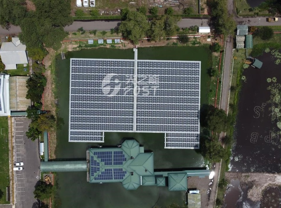 Floating Solar Project in Indonesia - 800 KW
