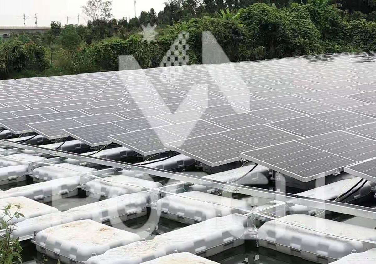 HDPE Plastic Floating Solar Mounting System