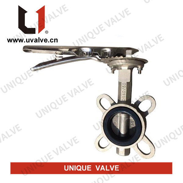 Rubber Seat Stainless Steel Butterfly Valve