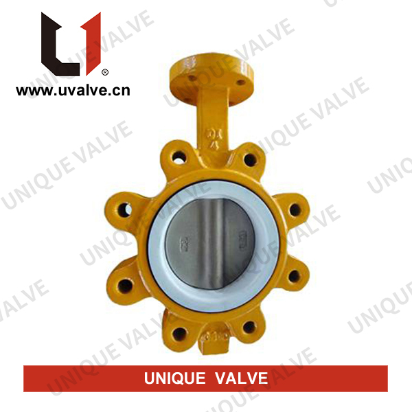 Top Flanged Lug Butterfly Valve