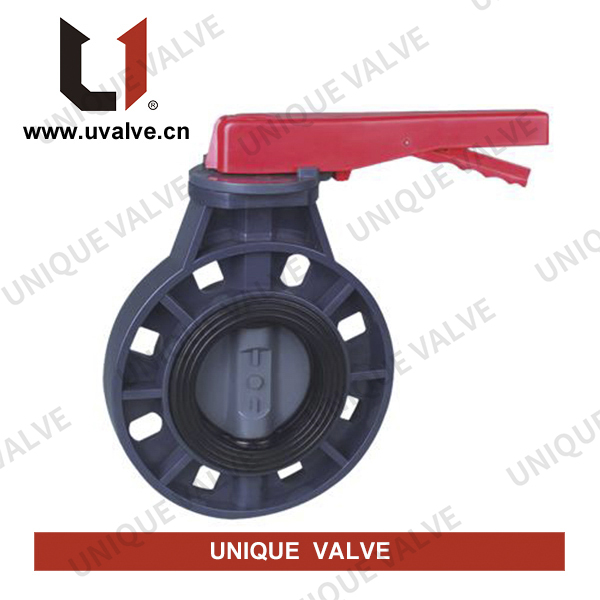 Flanged PVC Butterfly Valve