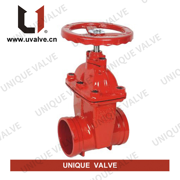 Non-Rising Stem Groove Resilient Gate Valve