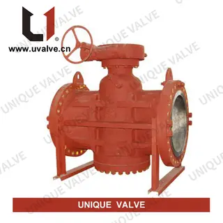 Inverted Pressure Balance Lubricated Plug Valve
